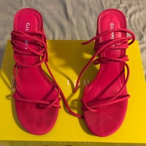 Gianni Bini Tie up Heels